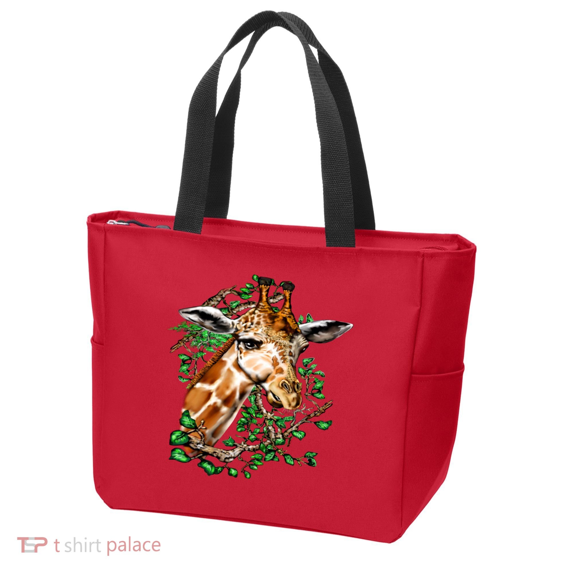 Wildlife - Big Face Giraffe Portrait Tote Bag