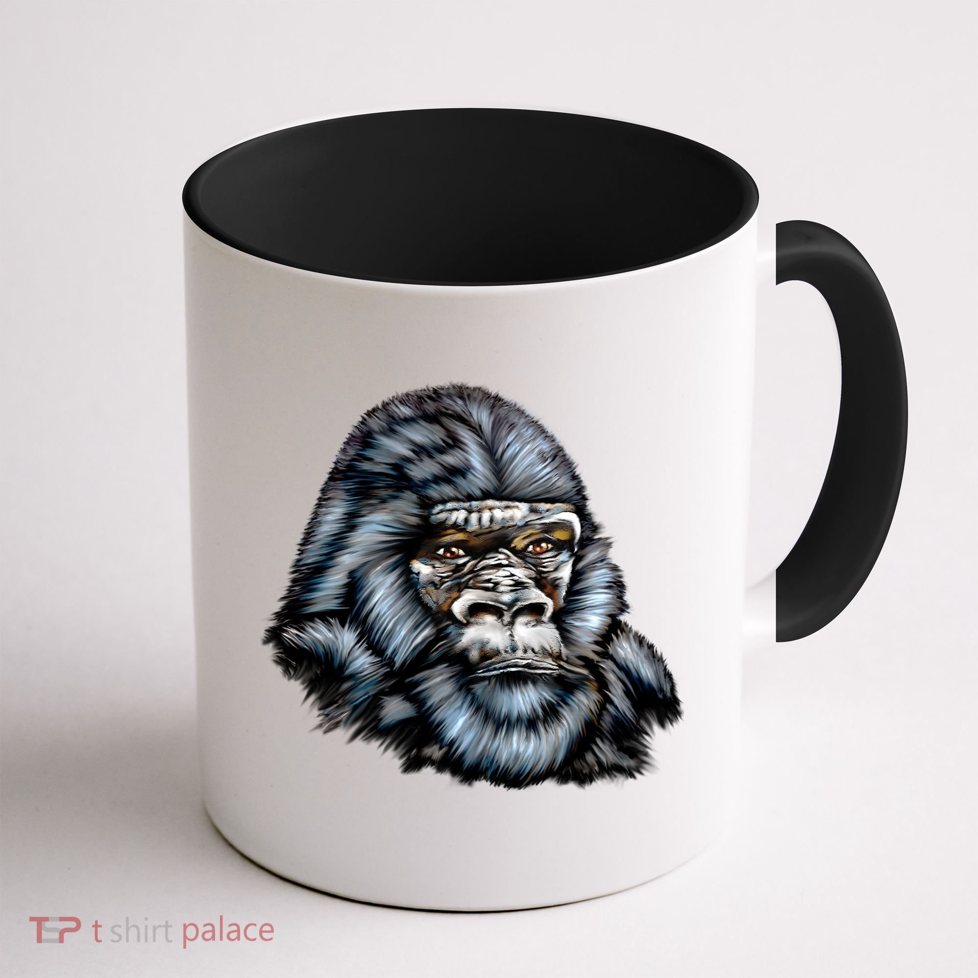 Wildlife - Big Face Gorilla Portrait Coffee Mug