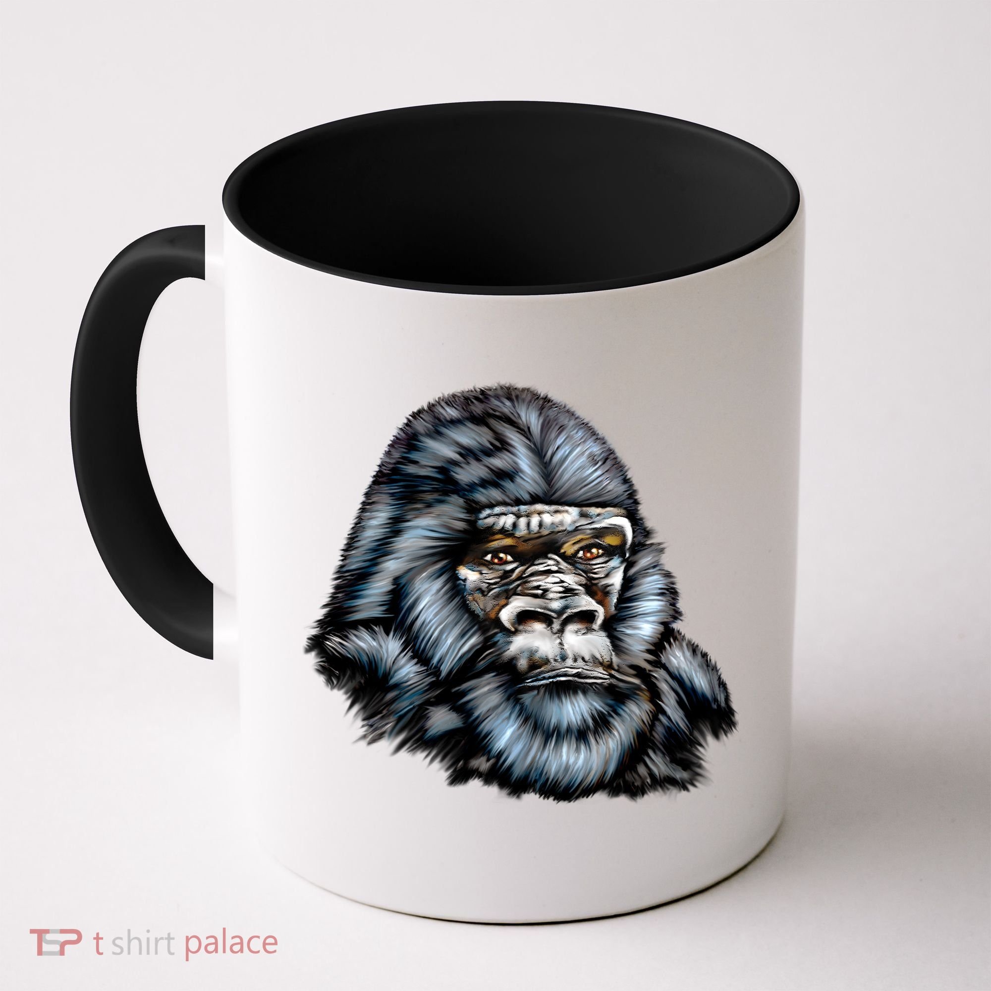 Wildlife - Big Face Gorilla Portrait Coffee Mug