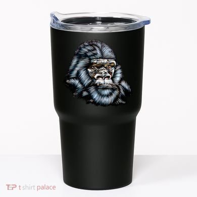 Wildlife - Big Face Gorilla Portrait Tumbler