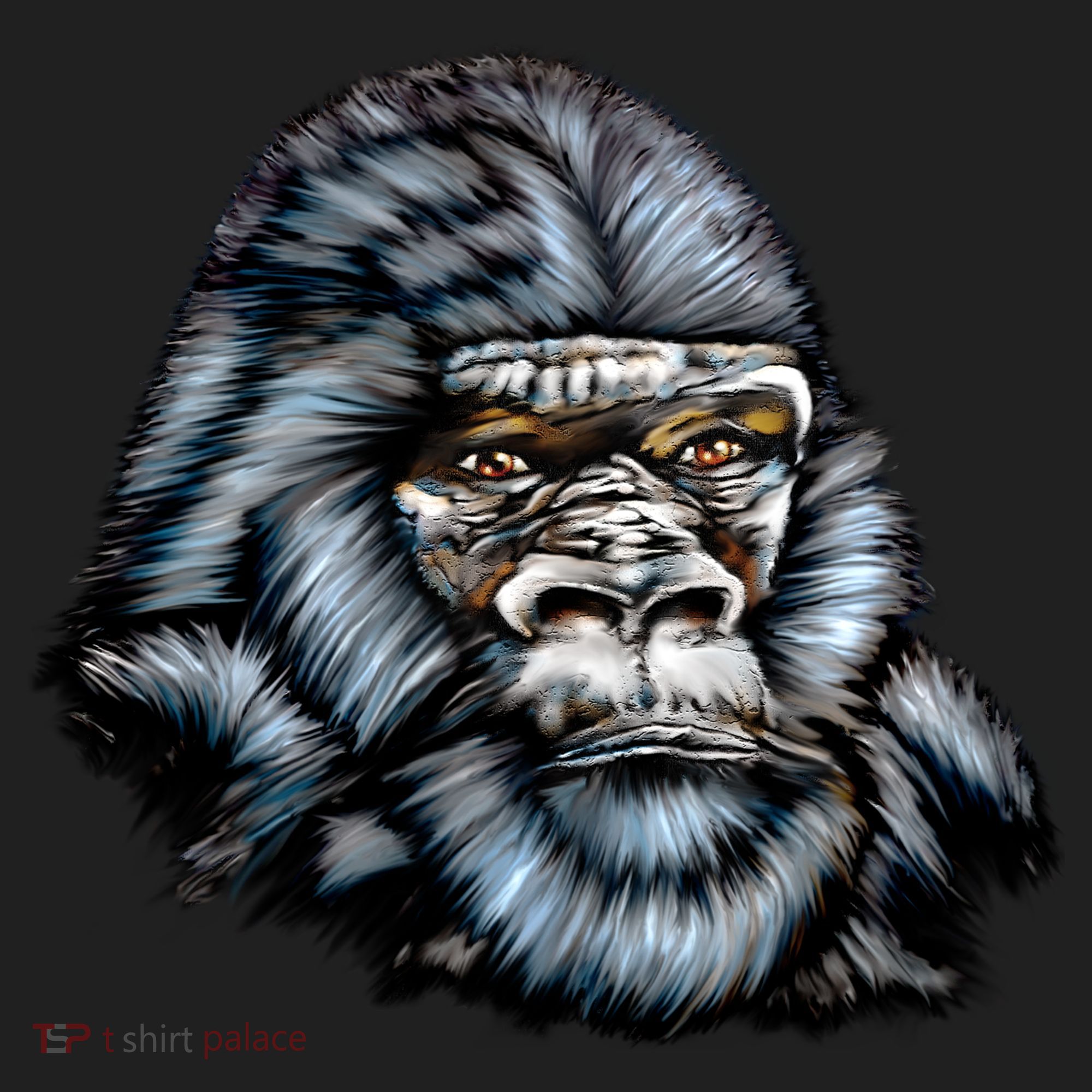 Wildlife - Big Face Gorilla Portrait Tumbler