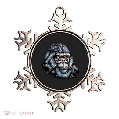 Wildlife - Big Face Gorilla Portrait Ornament