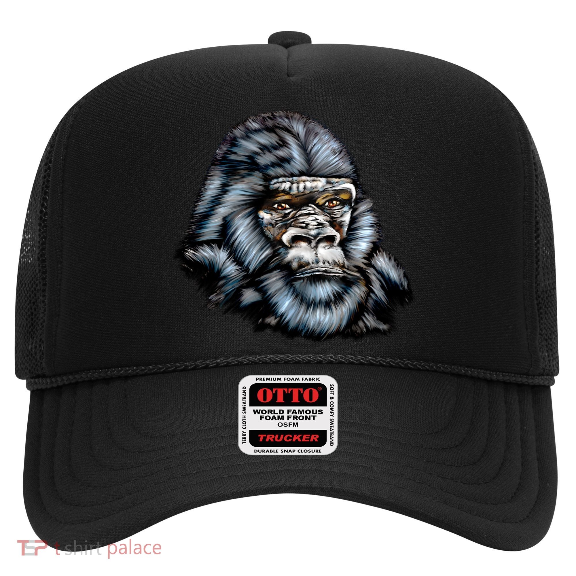 Wildlife - Big Face Gorilla Portrait Hat