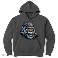 Wildlife - Big Face Gorilla Portrait Hoodie thumb 0