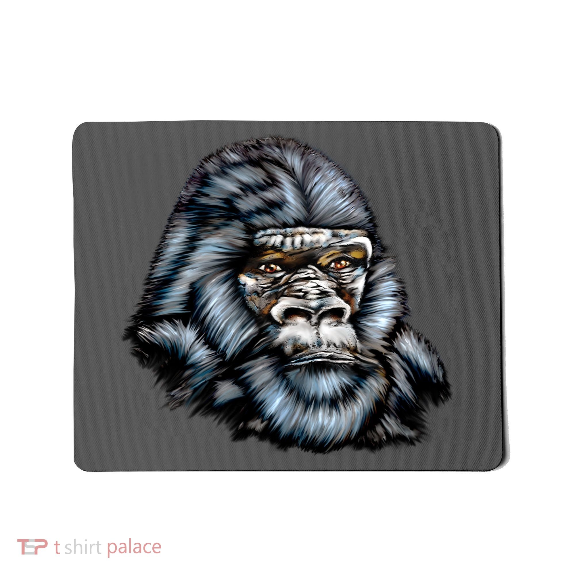 Wildlife - Big Face Gorilla Portrait Mousepad