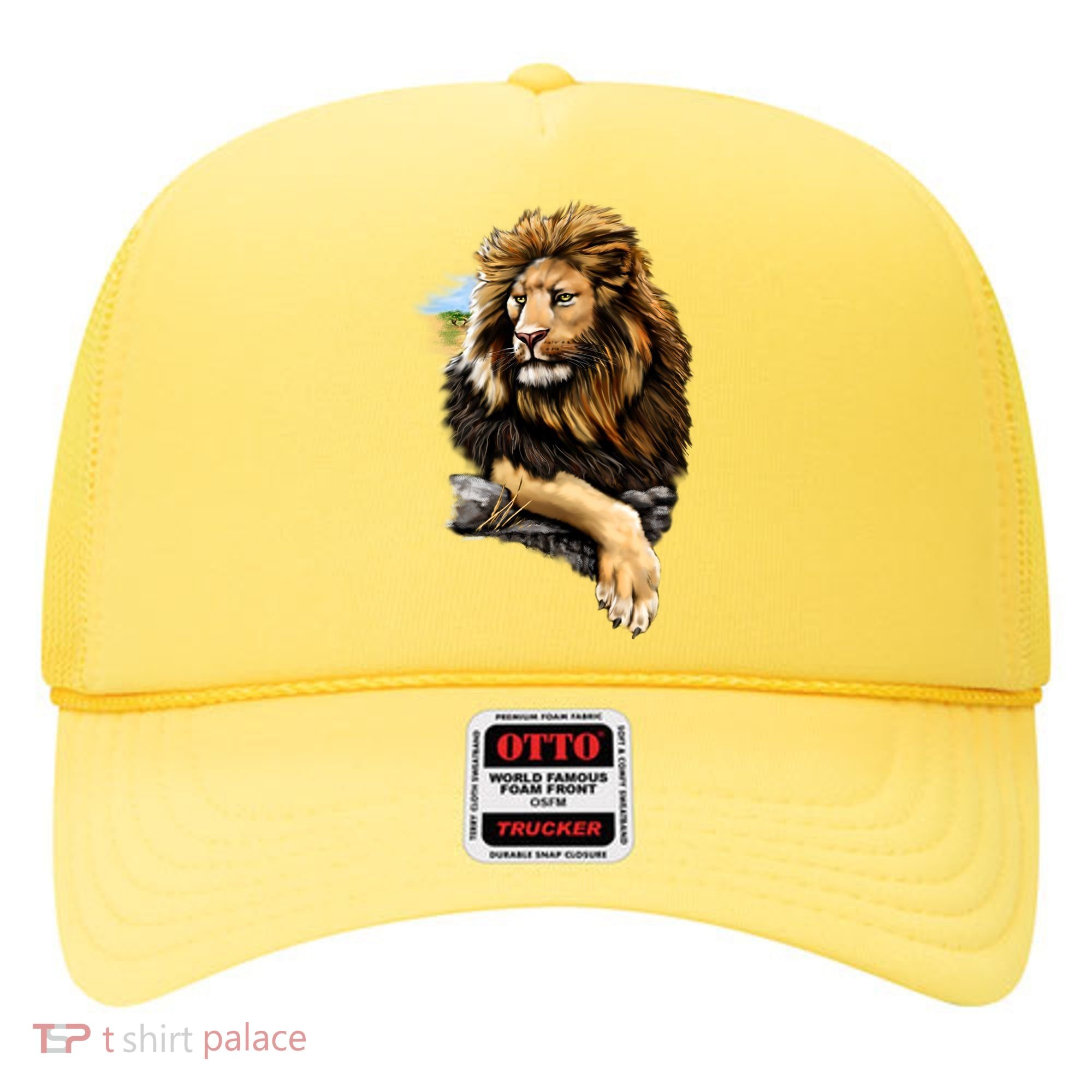Wildlife - Big Face Proud Lion Portrait Hat