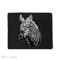 Wildlife - Big Face Zebra Up Close Portrait Mousepad thumb 0