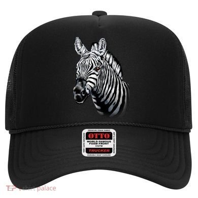 Wildlife - Big Face Zebra Up Close Portrait Hat