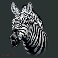 Wildlife - Big Face Zebra Up Close Portrait Infant Baby Jersey Bodysuit thumb 2