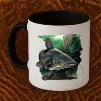 Wildlife - Catfish Swim Coffee Mug thumb 2