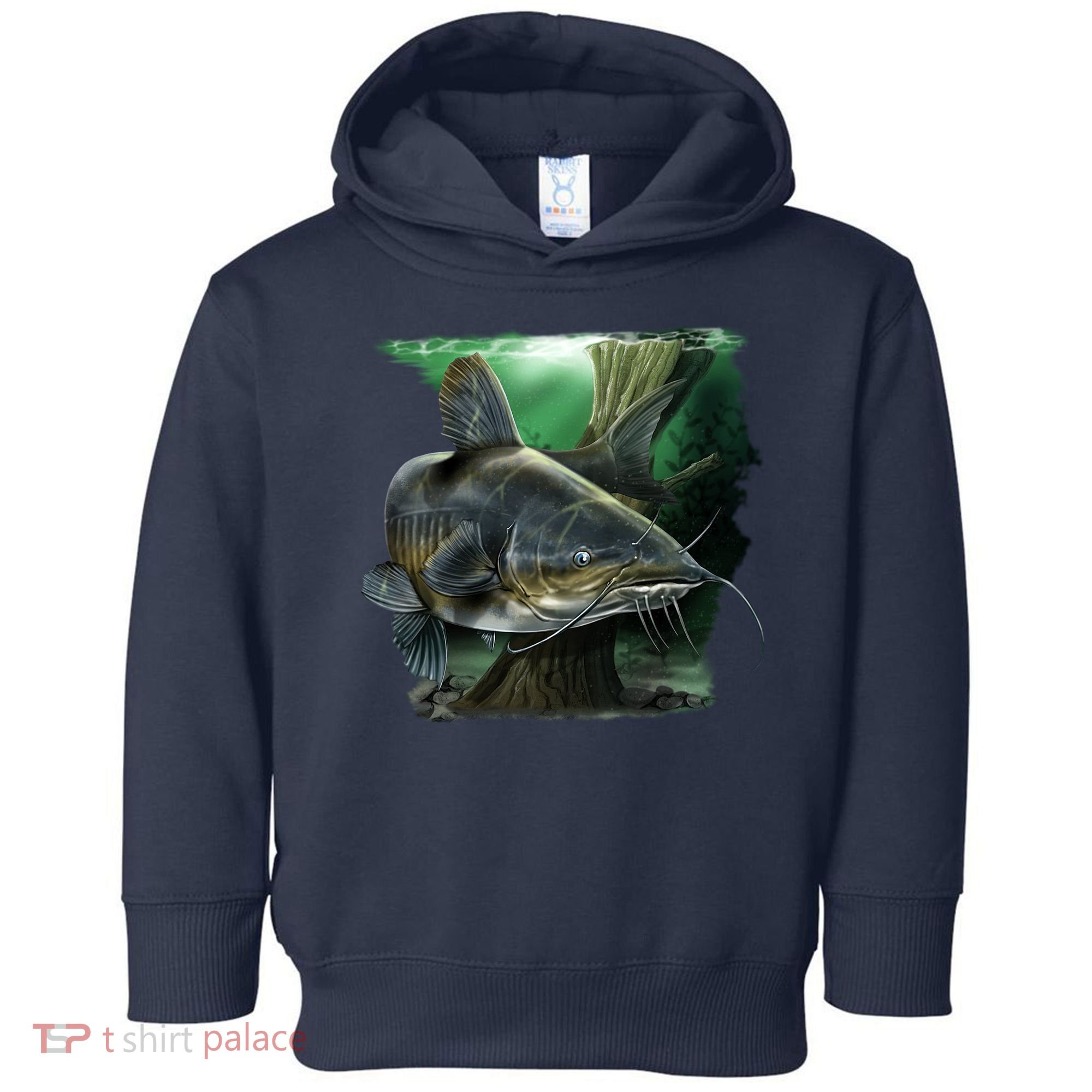 Wildlife - Catfish Swim Toddler Hoodie
