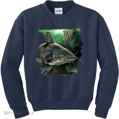 Wildlife - Catfish Swim Kids Sweatshirt
