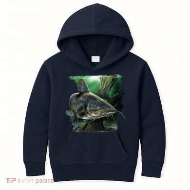 Wildlife - Catfish Swim Kids Hoodie