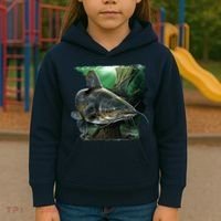 Wildlife - Catfish Swim Kids Hoodie thumb 3