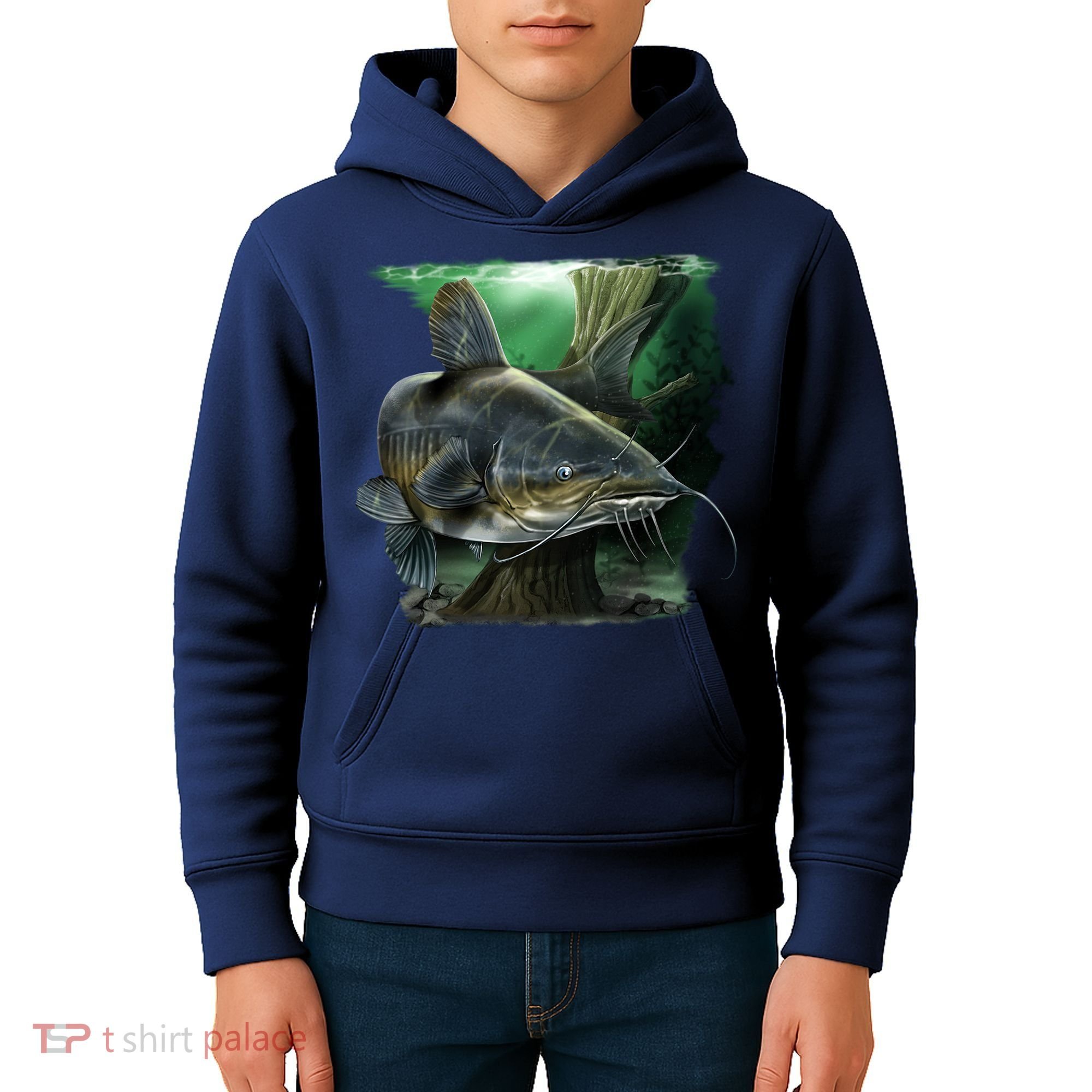 Wildlife - Catfish Swim Kids Hoodie