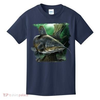 Wildlife - Catfish Swim Kids T-Shirt