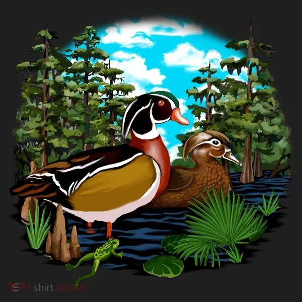 Wildlife - Ducks Portrait Women's Sweatshirt