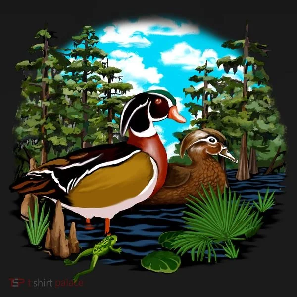 Wildlife - Ducks Portrait Hoodie