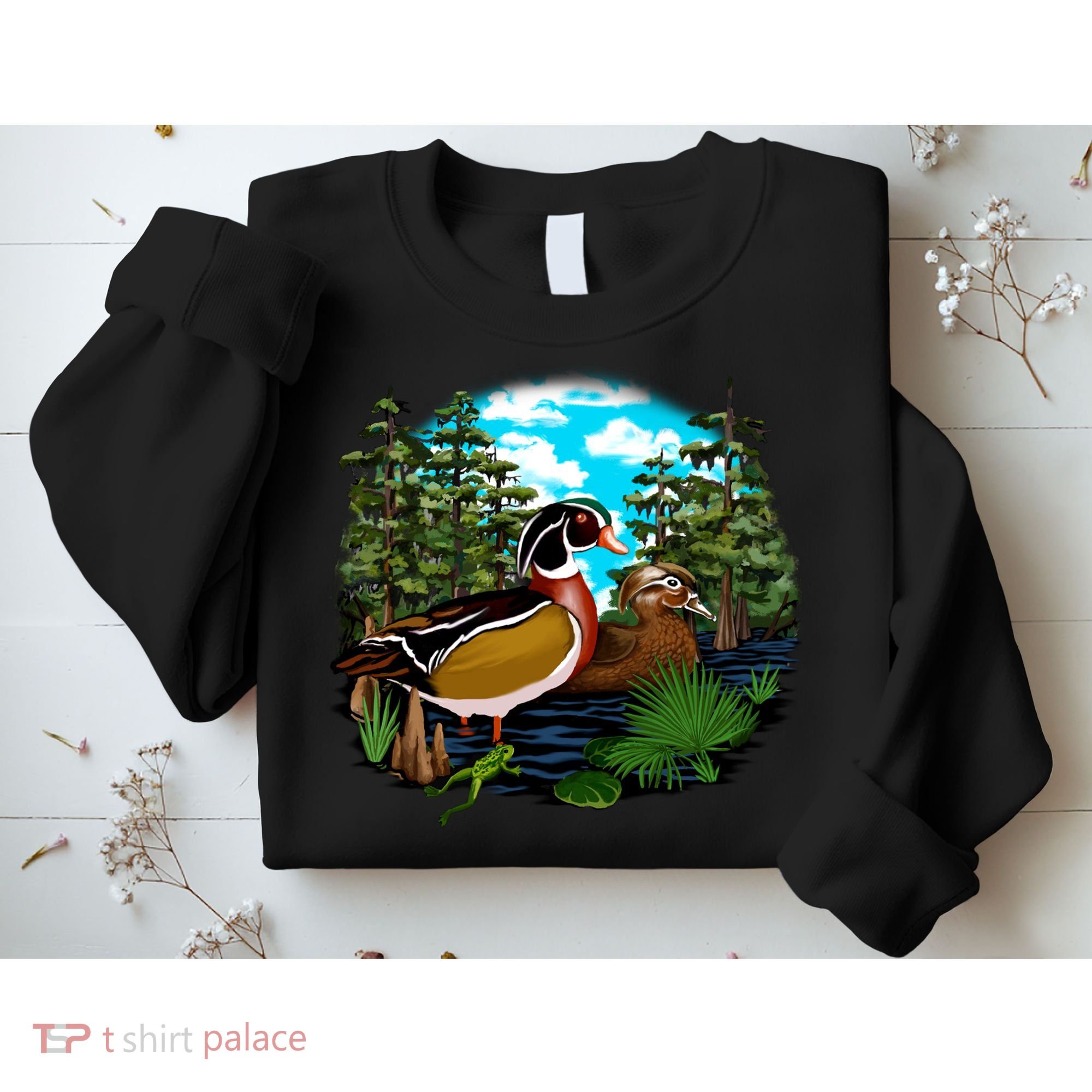 Wildlife - Ducks Portrait Sweatshirt