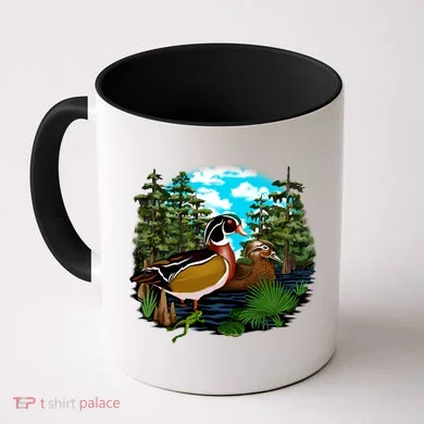 Wildlife - Ducks Portrait Coffee Mug