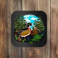 Wildlife - Ducks Portrait Coaster thumb 0