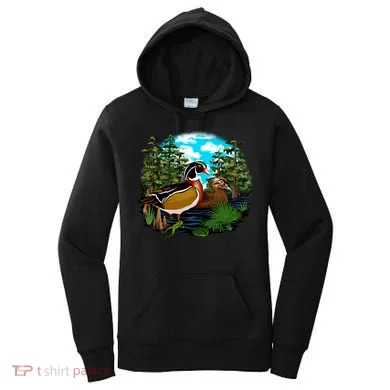 Wildlife - Ducks Portrait Women's Hoodie