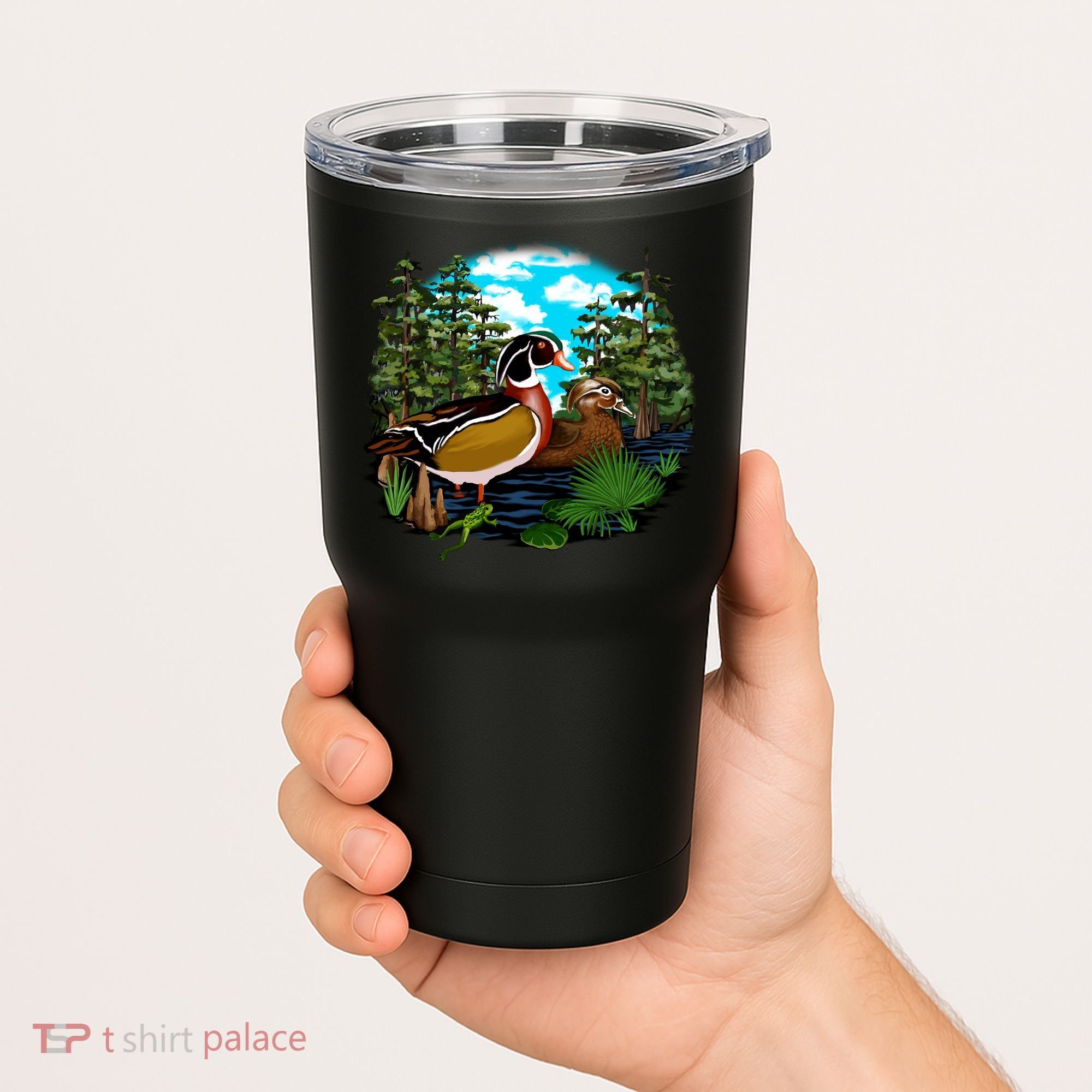 Wildlife - Ducks Portrait Tumbler