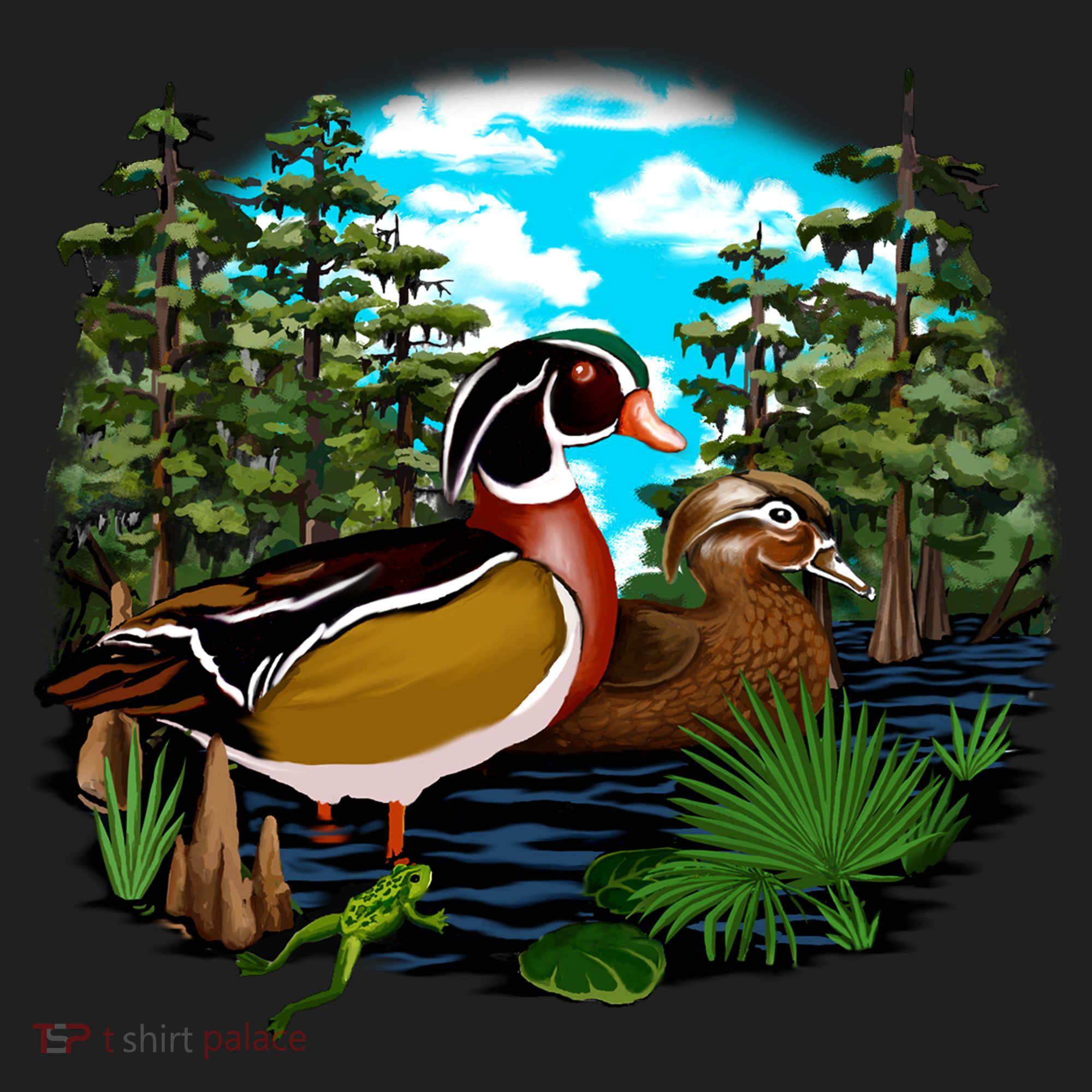 Wildlife - Ducks Portrait Tumbler