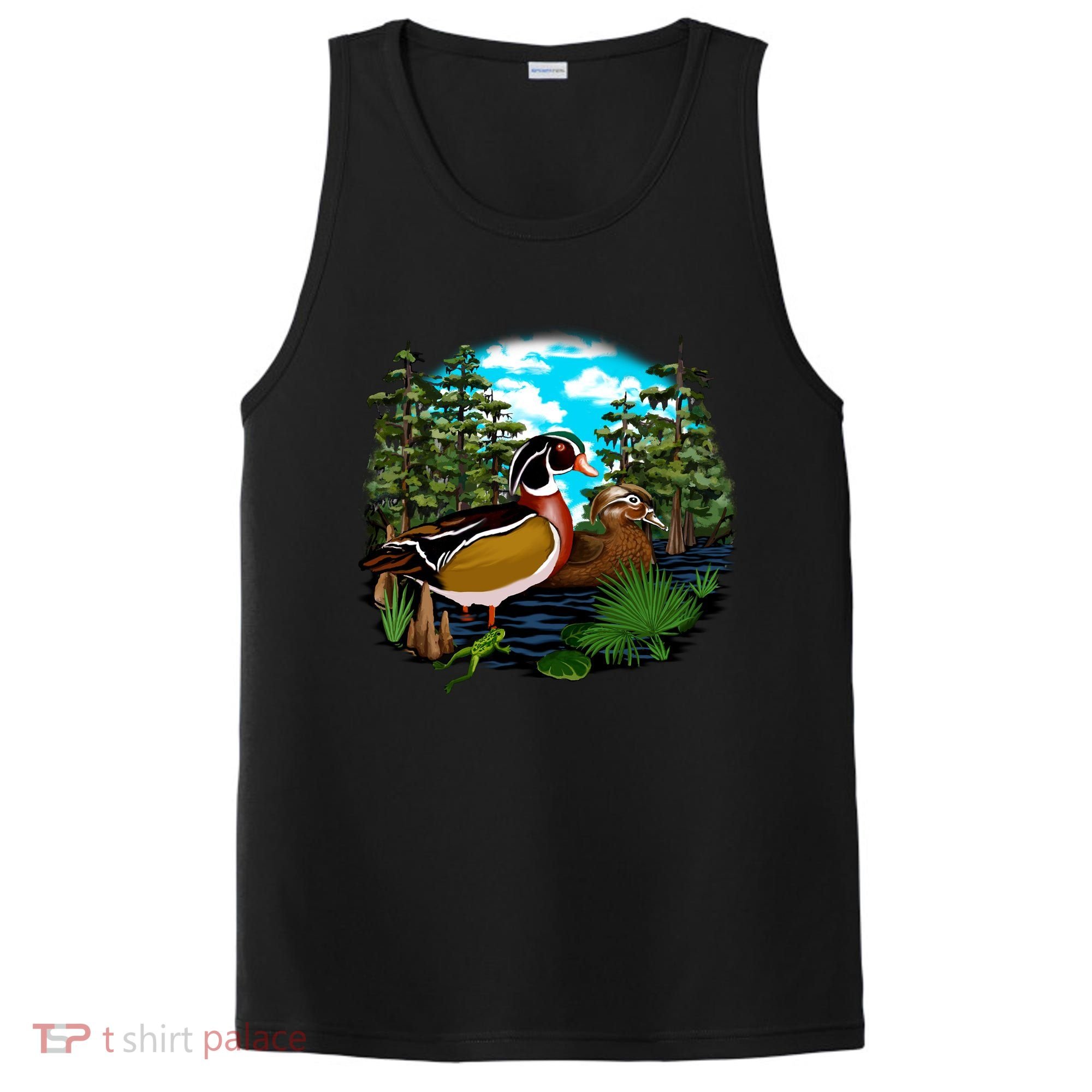 Wildlife - Ducks Portrait PosiCharge Competitor Tank