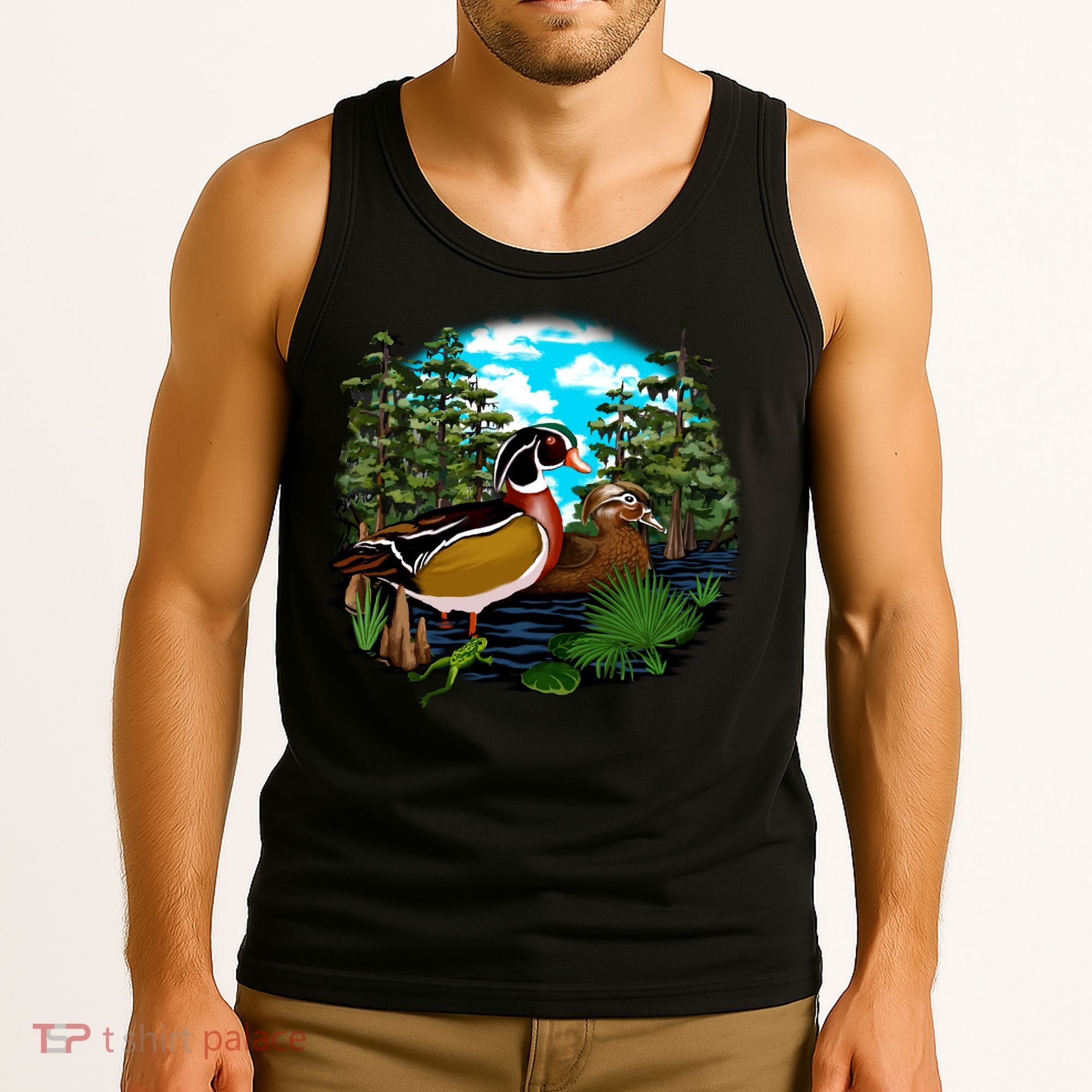 Wildlife - Ducks Portrait Tank Top