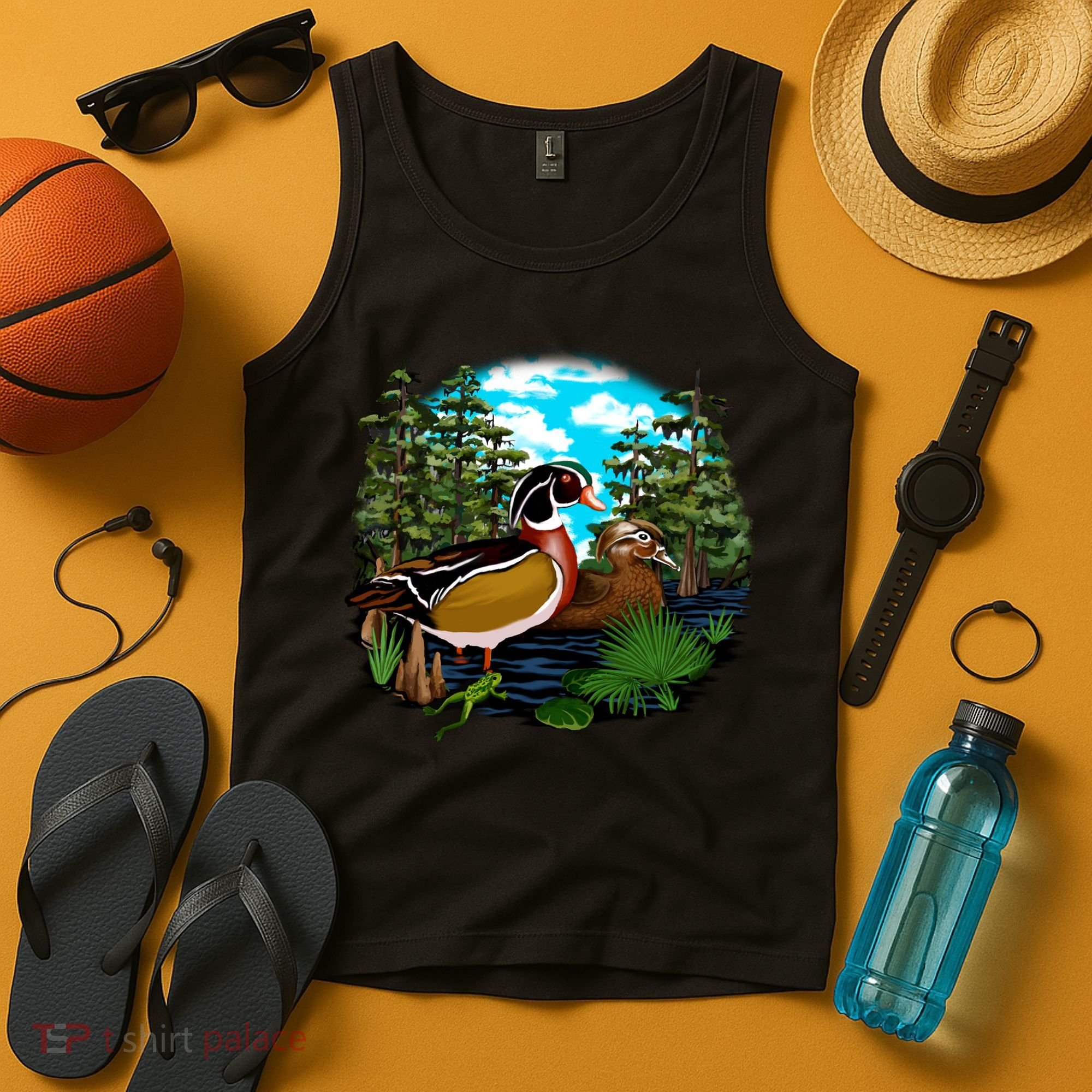 Wildlife - Ducks Portrait Tank Top