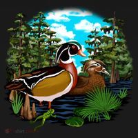 Wildlife - Ducks Portrait Tank Top thumb 6