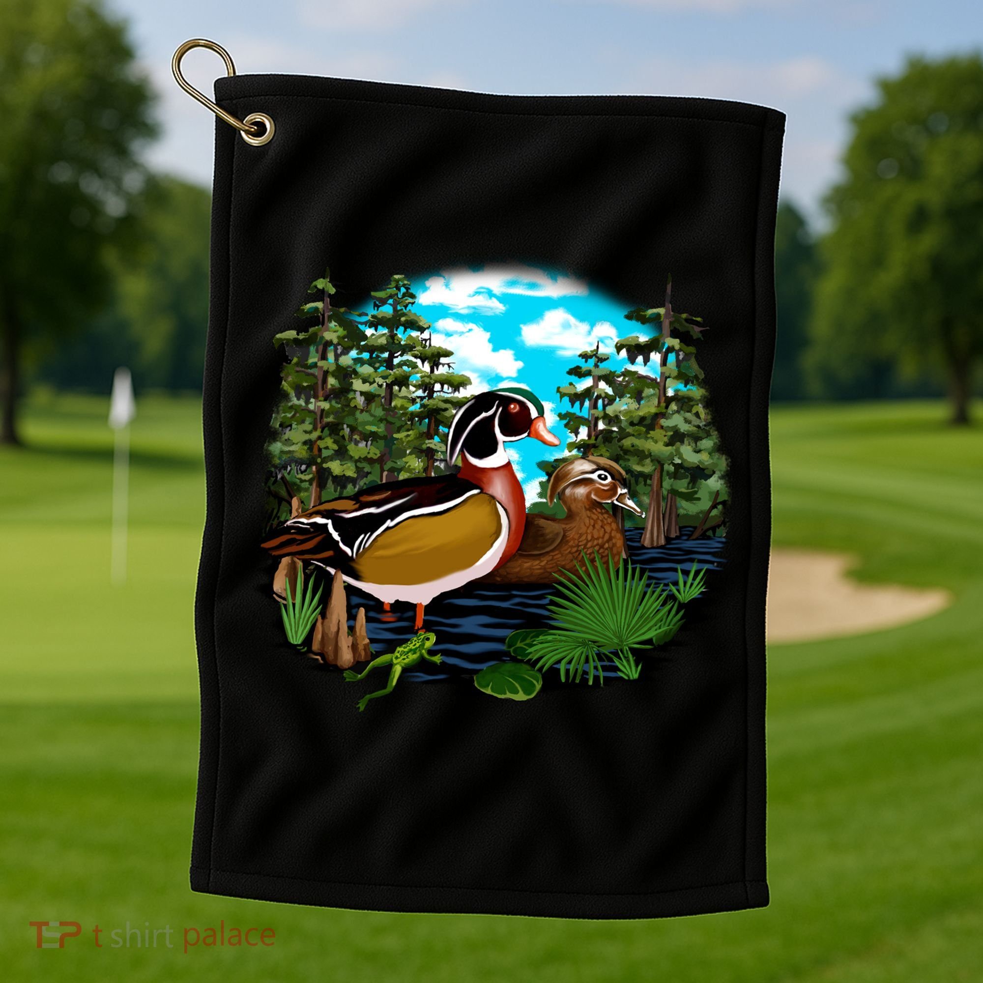 Wildlife - Ducks Portrait Golf Towel