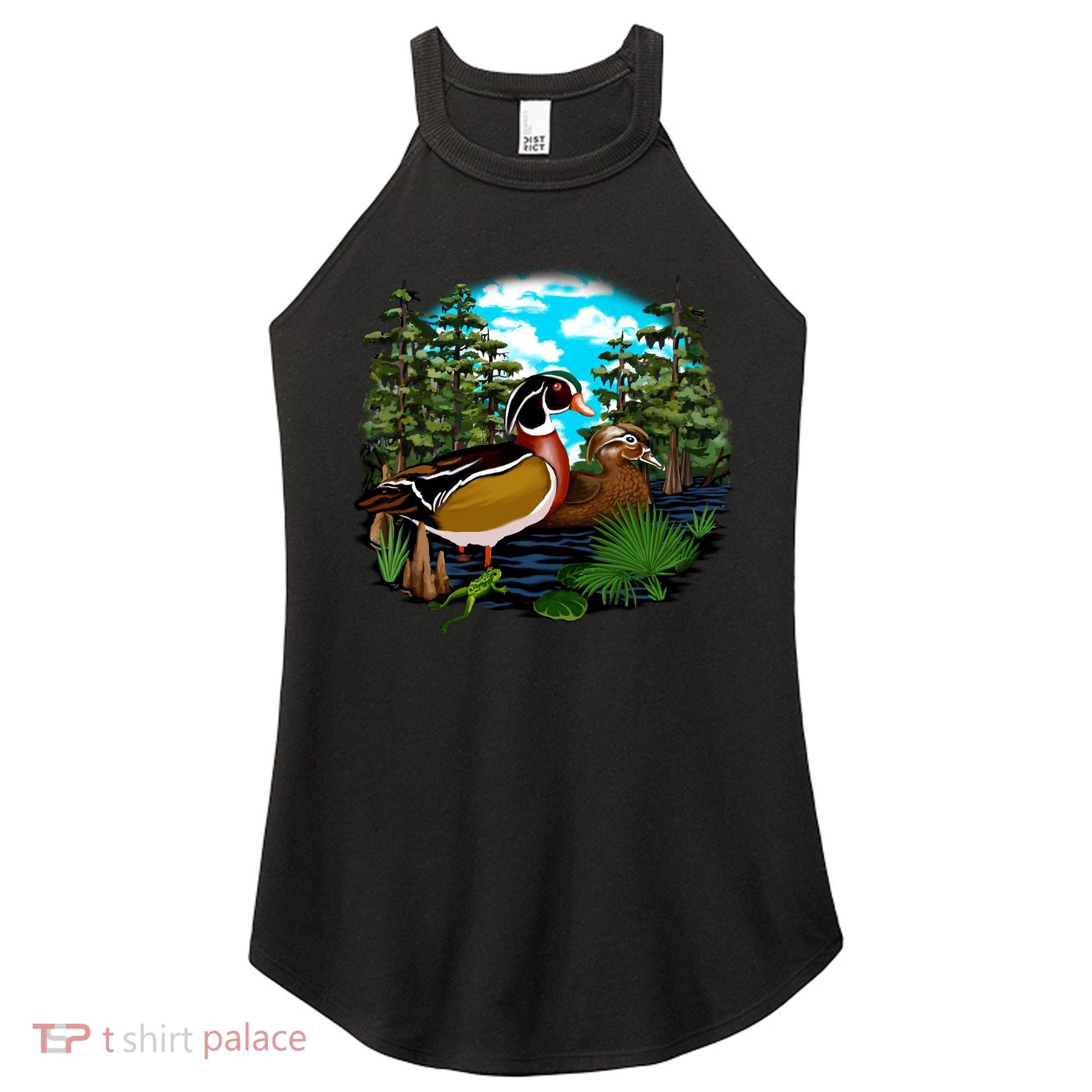 Wildlife - Ducks Portrait Women's Perfect Tri Rocker Tank