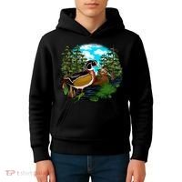 Wildlife - Ducks Portrait Kids Hoodie thumb 4