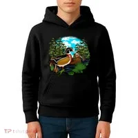 Wildlife - Ducks Portrait Kids Hoodie thumb 4