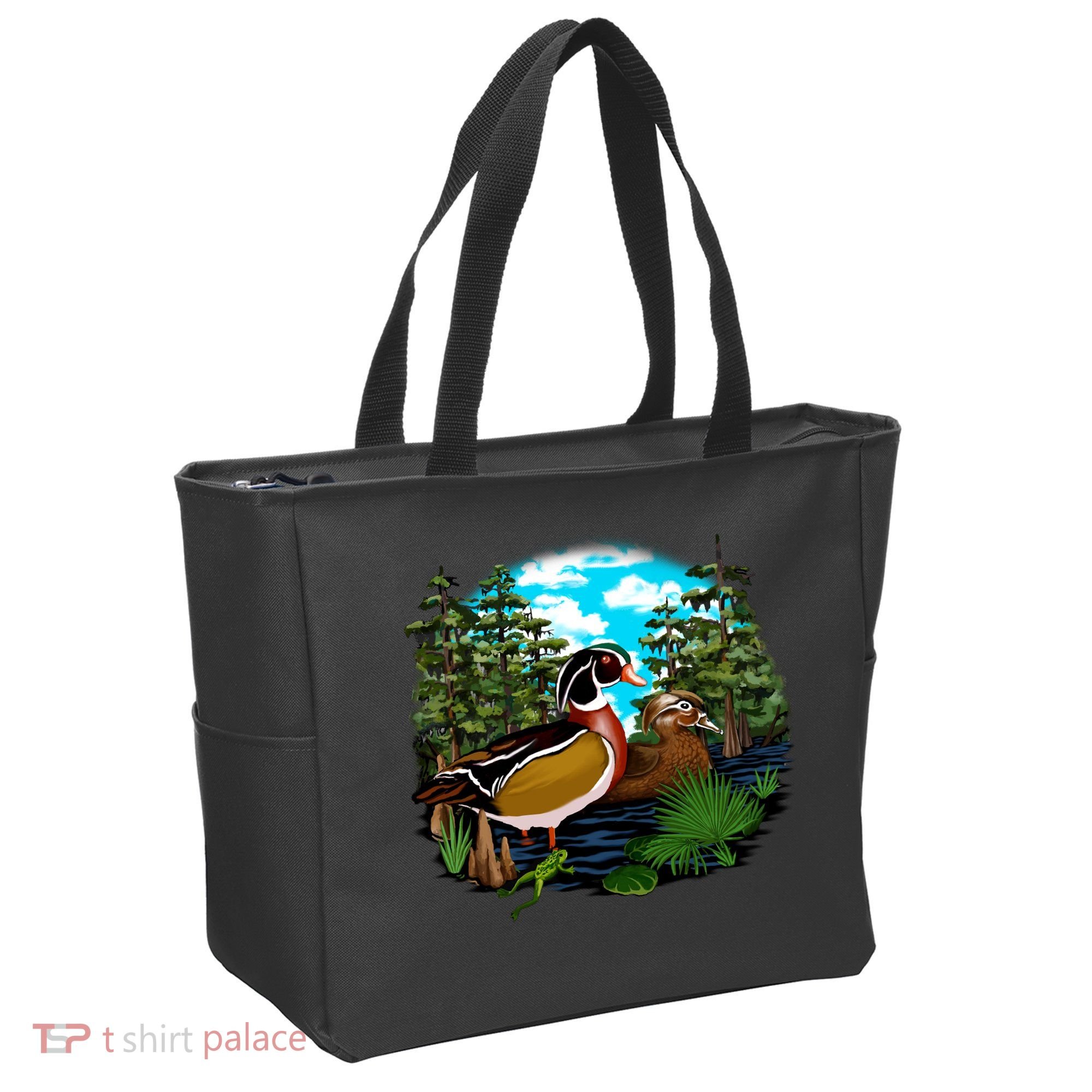 Wildlife - Ducks Portrait Tote Bag