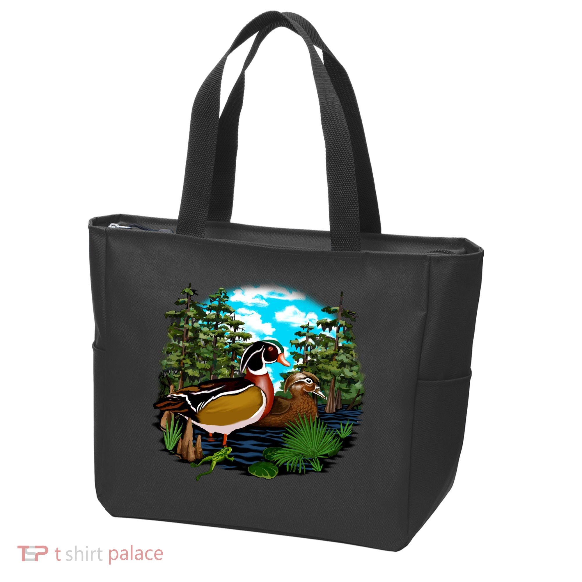 Wildlife - Ducks Portrait Tote Bag