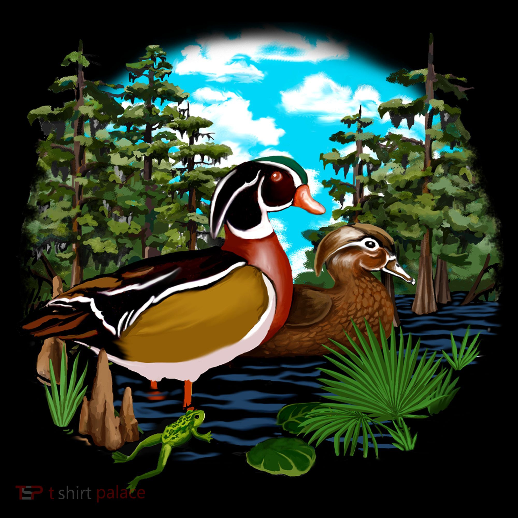 Wildlife - Ducks Portrait Tote Bag