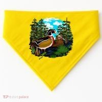 Wildlife - Ducks Portrait USA-Made Doggie Bandana thumb 0