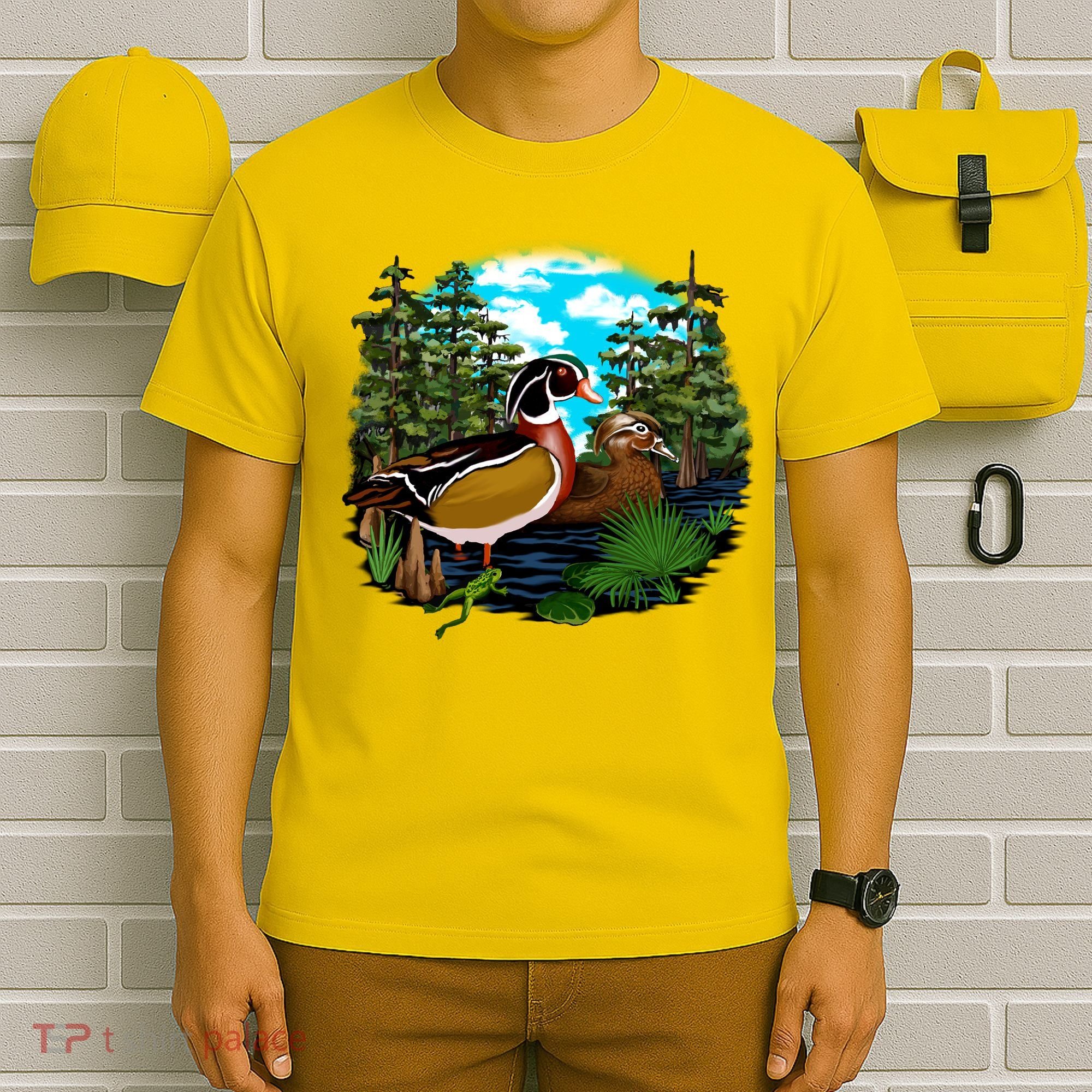 Wildlife - Ducks Portrait T-Shirt