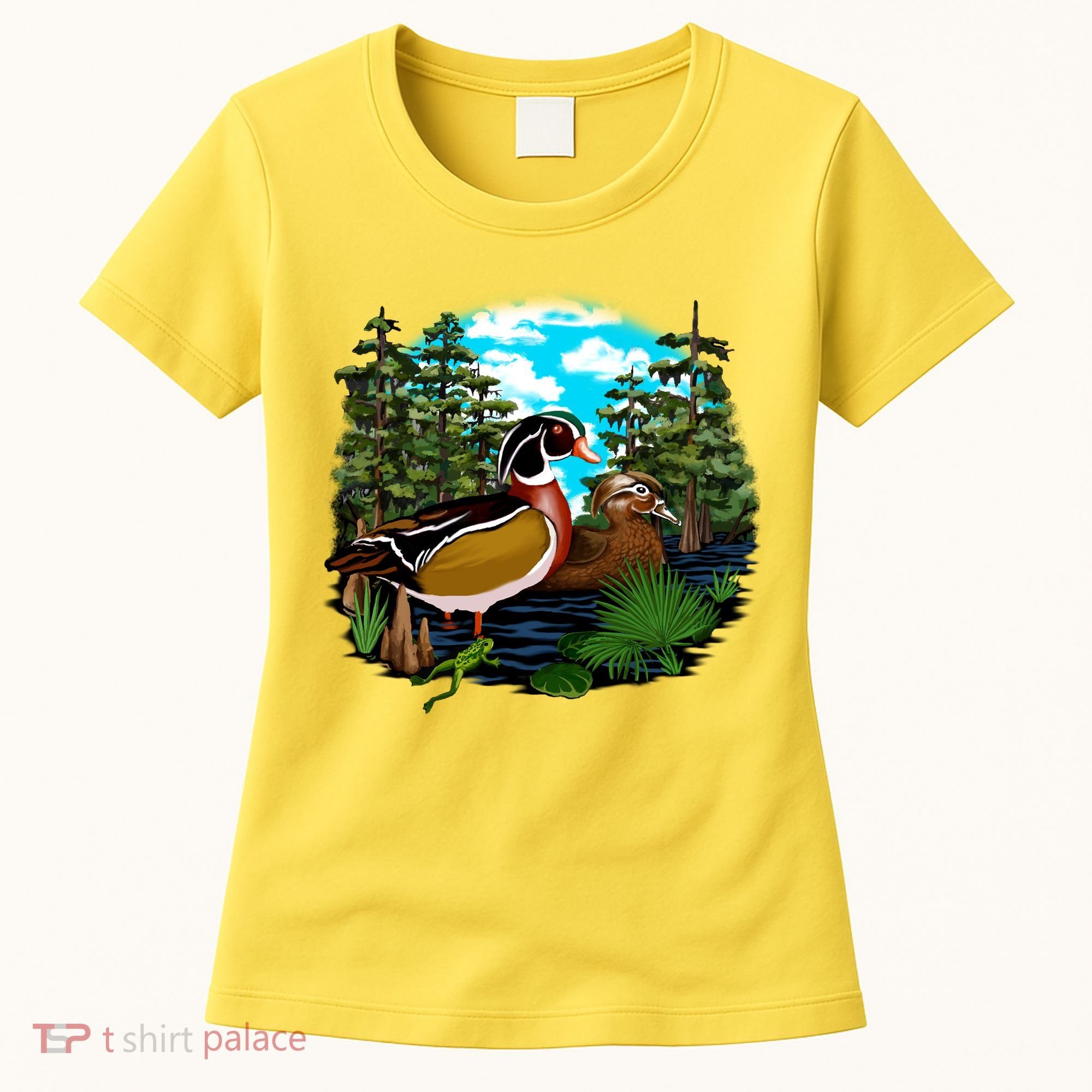 Wildlife - Ducks Portrait Women's T-Shirt