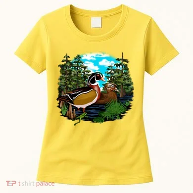 Wildlife - Ducks Portrait Women's T-Shirt