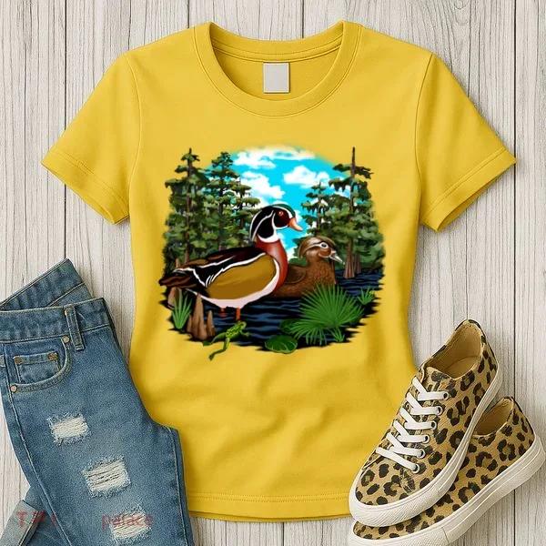 Wildlife - Ducks Portrait Women's T-Shirt