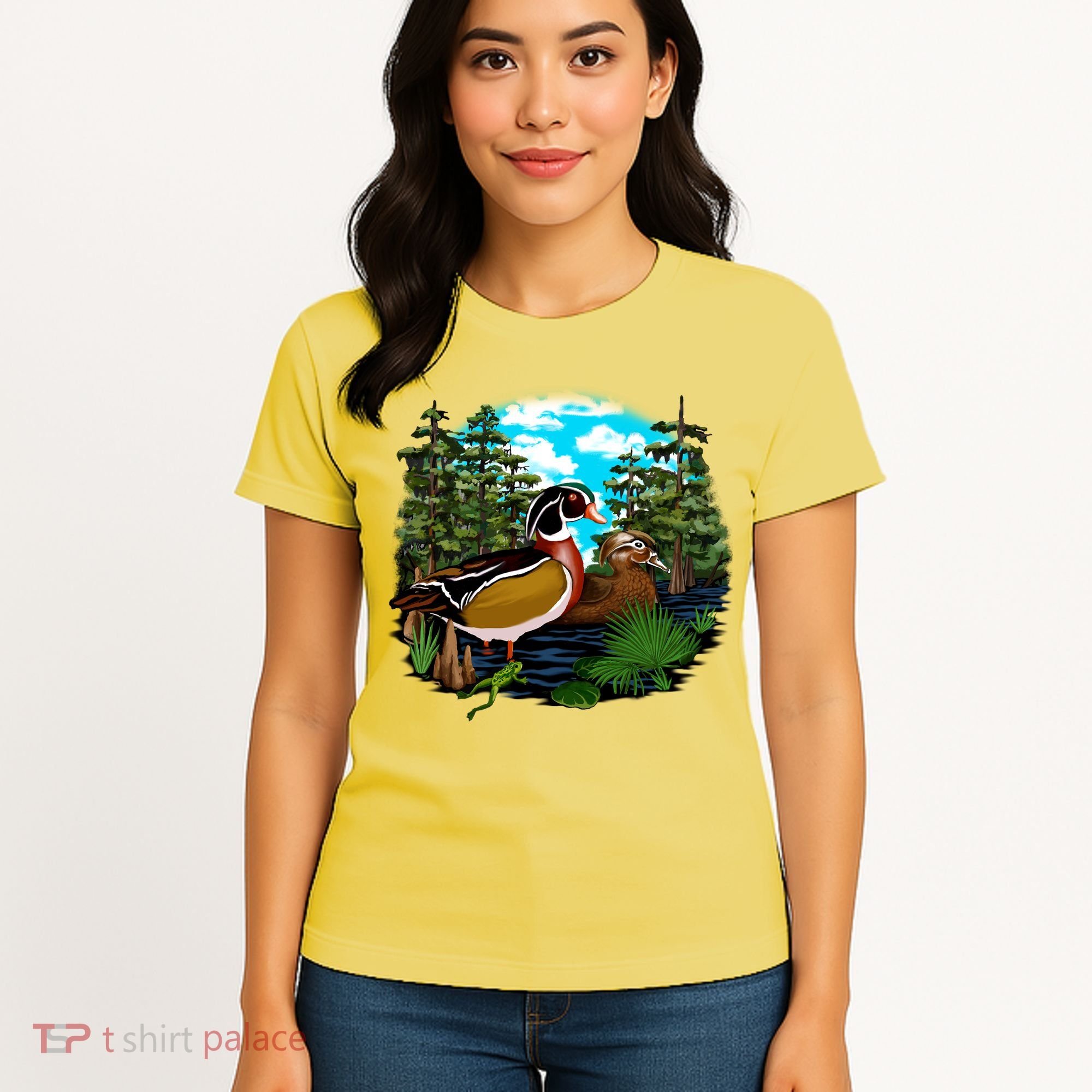 Wildlife - Ducks Portrait Women's T-Shirt