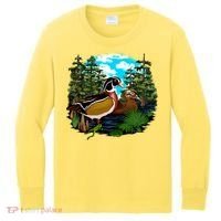 Wildlife - Ducks Portrait Kids Long Sleeve Shirt thumb 0