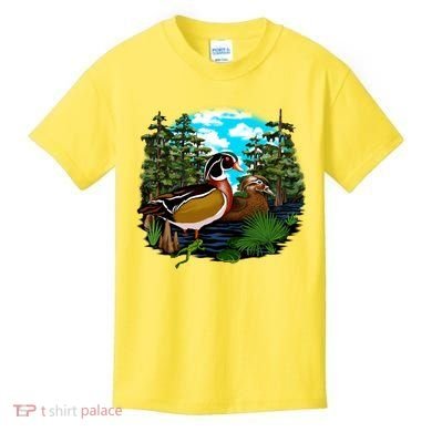 Wildlife - Ducks Portrait Kids T-Shirt