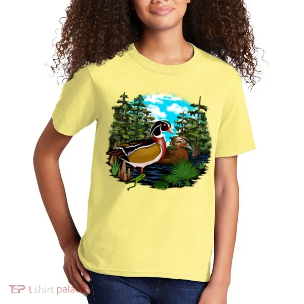 Wildlife - Ducks Portrait Kids T-Shirt
