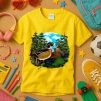 Wildlife - Ducks Portrait Kids T-Shirt thumb 3