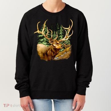 Wildlife - Elk Portrait Women's Sweatshirt